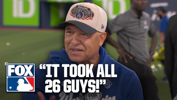 ‘I was saying my prayers’ 🙏 Dave Roberts describes emotions during WILD Game 7